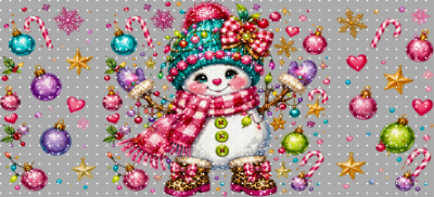 16oz Christmas-S  3281